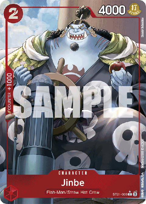 Jinbe (ST21-005) (V.2) - Starter Deck: EX Gear 5 (Alternate Art) [ST-21-005] - Cards Beyond