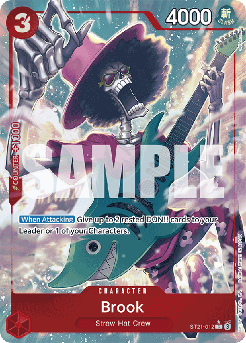 Brook (ST21-012) (V.2) - Starter Deck: EX Gear 5 (Alternate Art) [ST-21-012] - Cards Beyond