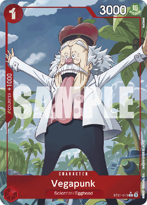 Vegapunk (ST21-013) (V.2) - Starter Deck: EX Gear 5 (Alternate Art) [ST-21-013] - Cards Beyond