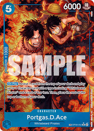 Portgas.D.Ace (OP08-052) - Royal Blood (Treasure Rare) [OP10-OP08-052] - Cards Beyond