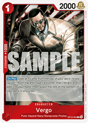 Vergo (OP10-004) - Royal Blood (Rare) [OP10-004] - Cards Beyond