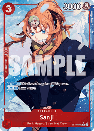 Sanji (OP10-005) (V.2) - Royal Blood (Alternate Art) [OP10-005] - Cards Beyond