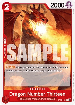 Dragon Number Thirteen (OP10-012) - Royal Blood (Common) [OP10-012] - Cards Beyond