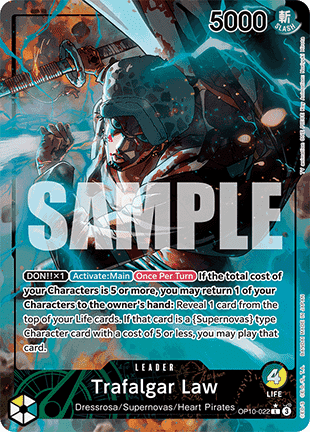 Trafalgar Law (OP10-022) (V.2) - Royal Blood (Alternate Art) [OP10-022] - Cards Beyond