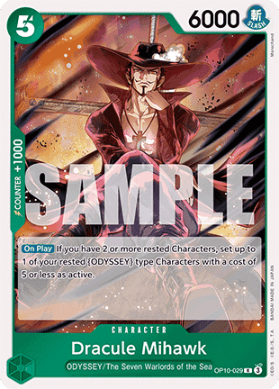 Dracule Mihawk (OP10-029) - Royal Blood (Rare) [OP10-029] - Cards Beyond