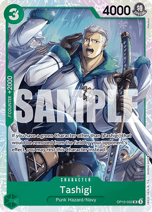 Tashigi (OP10-032) (V.1) - Royal Blood (Super Rare) [OP10-032] - Cards Beyond