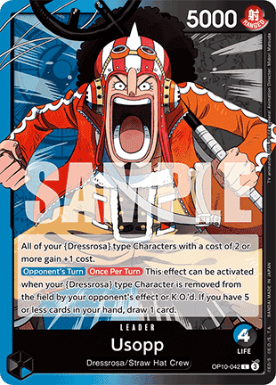 Usopp (OP10-042) (V.1) - Royal Blood (Leader) [OP10-042] - Cards Beyond