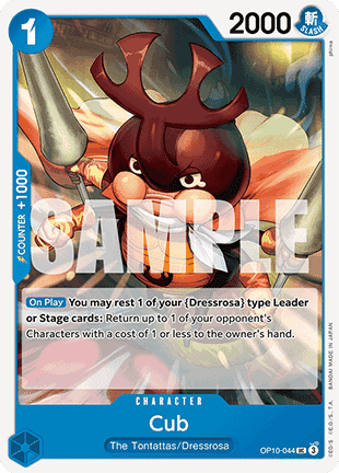 Cub (OP10-044) - Royal Blood (Uncommon) [OP10-044] - Cards Beyond