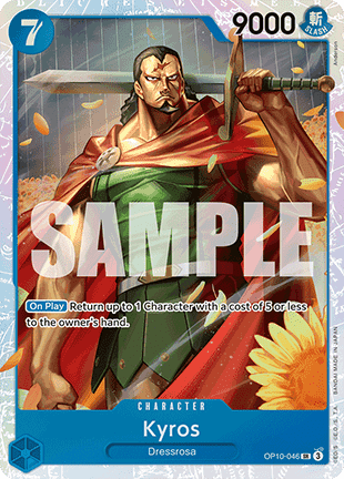 Kyros (OP10-046) (V.1) - Royal Blood (Super Rare) [OP10-046] - Cards Beyond