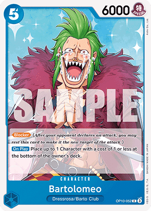 Bartolomeo (OP10-052) - Royal Blood (Common) [OP10-052] - Cards Beyond