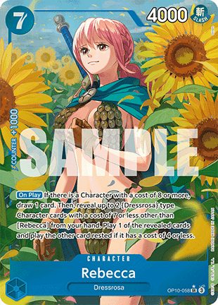 Rebecca (OP10-058) (V.2) - Royal Blood (Alternate Art) [OP10-058] - Cards Beyond