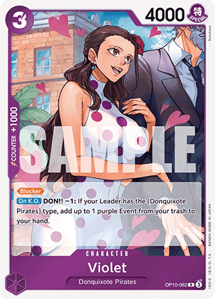 Violet (OP10-062) - Royal Blood (Rare) [OP10-062] - Cards Beyond