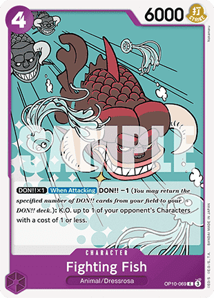 Fighting Fish (OP10-069) - Royal Blood (Common) [OP10-069] - Cards Beyond