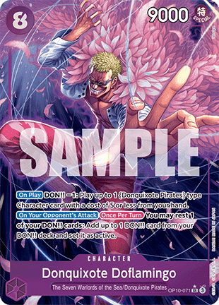 Donquixote Doflamingo (OP10-071) (V.2) - Royal Blood (Alternate Art) [OP10-071] - Cards Beyond