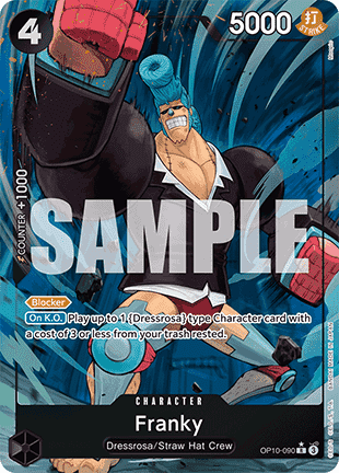 Franky (OP10-090) (V.2) - Royal Blood (Alternate Art) [OP10-090] - Cards Beyond