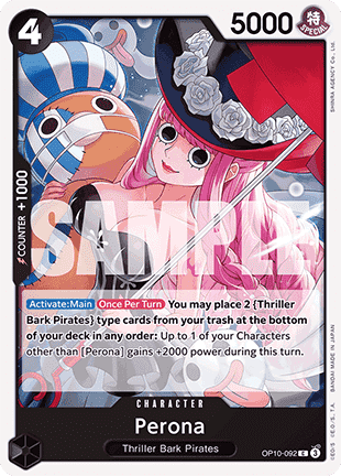 Perona (OP10-092) - Royal Blood (Common) [OP10-092] - Cards Beyond