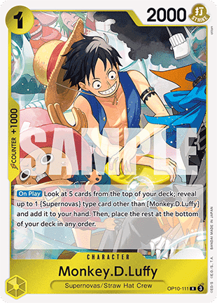 Monkey.D.Luffy (OP10-111) (V.1) - Royal Blood (Rare) [OP10-111] - Cards Beyond
