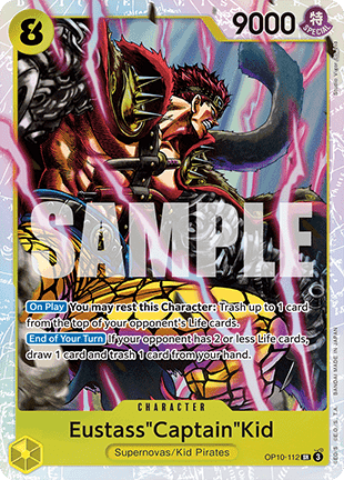 Eustass"Captain"Kid (OP10-112) (V.1) - Royal Blood (Super Rare) [OP10-112] - Cards Beyond
