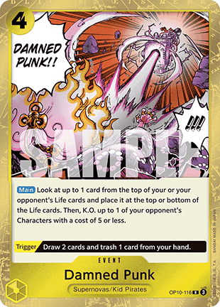 Damned Punk (OP10-116) - Royal Blood (Rare) [OP10-116] - Cards Beyond