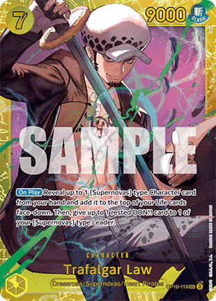 Trafalgar Law (OP10-119) (V.1) - Royal Blood (Secret Rare) [OP10-119] - Cards Beyond