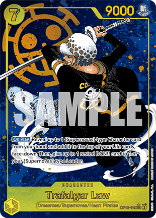 Trafalgar Law (OP10-119) (V.2) - Royal Blood (Alternate Art) [OP10-119] - Cards Beyond