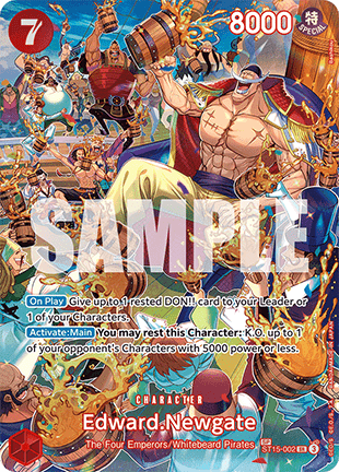 Edward.Newgate (ST15-002) - Royal Blood (Special Rare) [OP10-ST15-002] - Cards Beyond