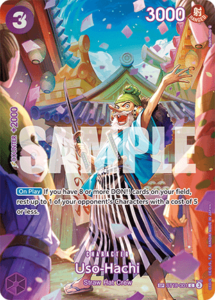 Uso-Hachi (ST18-001) - Royal Blood (Special Rare) [OP10-ST18-001] - Cards Beyond
