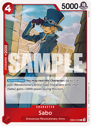 Sabo (EB02-002) - Anime 25th Collection (Rare) [EB02-002] - Cards Beyond