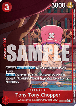 Tony Tony.Chopper (EB02-003) (V.2) - Anime 25th Collection (Alternate Art) [EB02-003] - Cards Beyond