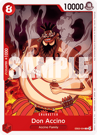 Don Accino (EB02-004) - Anime 25th Collection (Common) [EB02-004] - Cards Beyond