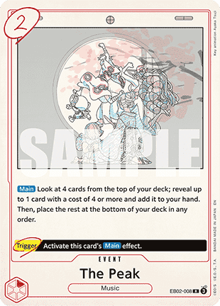 The Peak (EB02-008) - Anime 25th Collection (Rare) [EB02-008] - Cards Beyond