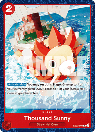 Thousand Sunny (EB02-009) - Anime 25th Collection (Common) [EB02-009] - Cards Beyond