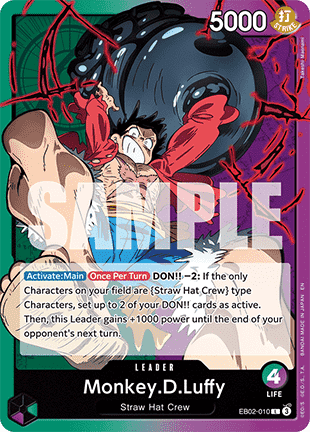 Monkey.D.Luffy (EB02-010) (V.1) - Anime 25th Collection (Leader) [EB02-010] - Cards Beyond