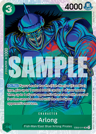Arlong (EB02-011) (V.1) - Anime 25th Collection (Super Rare) [EB02-011] - Cards Beyond