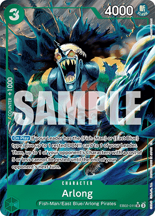 Arlong (EB02-011) (V.2) - Anime 25th Collection (Alternate Art) [EB02-011] - Cards Beyond