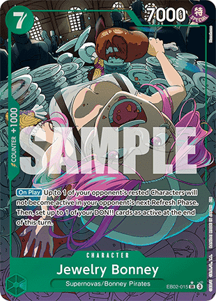 Jewelry Bonney (EB02-015) (V.2) - Anime 25th Collection (Alternate Art) [EB02-015] - Cards Beyond