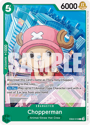 Chopperman (EB02-016) - Anime 25th Collection (Common) [EB02-016] - Cards Beyond