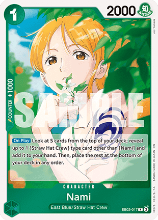 Nami (EB02-017) (V.1) - Anime 25th Collection (Rare) [EB02-017] - Cards Beyond