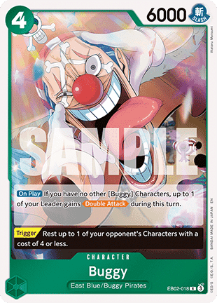 Buggy (EB02-018) - Anime 25th Collection (Rare) [EB02-018] - Cards Beyond
