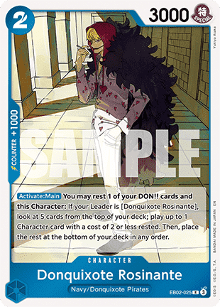 Donquixote Rosinante (EB02-025) - Anime 25th Collection (Rare) [EB02-025] - Cards Beyond