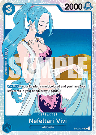 Nefeltari Vivi (EB02-026) (V.1) - Anime 25th Collection (Super Rare) [EB02-026] - Cards Beyond