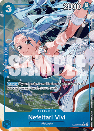 Nefeltari Vivi (EB02-026) (V.2) - Anime 25th Collection (Alternate Art) [EB02-026] - Cards Beyond