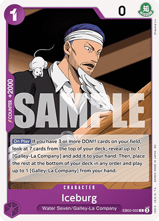 Iceburg (EB02-032) - Anime 25th Collection (Common) [EB02-032] - Cards Beyond