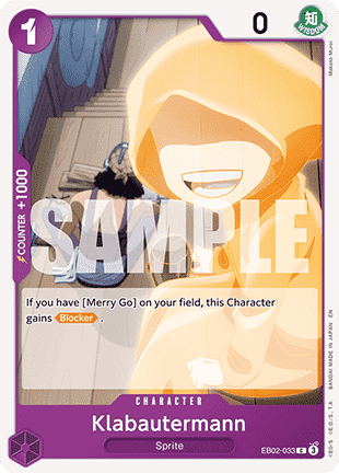 Klabautermann (EB02-033) - Anime 25th Collection (Common) [EB02-033] - Cards Beyond