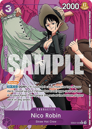Nico Robin (EB02-036) (V.2) - Anime 25th Collection (Alternate Art) [EB02-036] - Cards Beyond