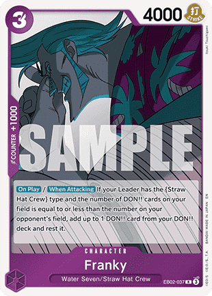 Franky (EB02-037) - Anime 25th Collection (Rare) [EB02-037] - Cards Beyond