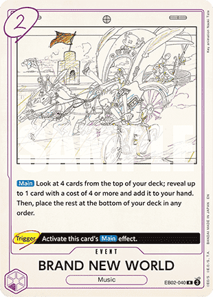 BRAND NEW WORLD (EB02-040) - Anime 25th Collection (Rare) [EB02-040] - Cards Beyond