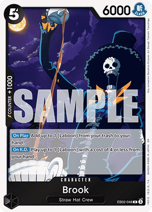 Brook (EB02-048) (V.1) - Anime 25th Collection (Rare) [EB02-048] - Cards Beyond