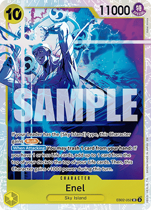 Enel (EB02-052) (V.1) - Anime 25th Collection (Super Rare) [EB02-052] - Cards Beyond