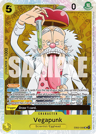 Vegapunk (EB02-056) (V.1) - Anime 25th Collection (Super Rare) [EB02-056] - Cards Beyond